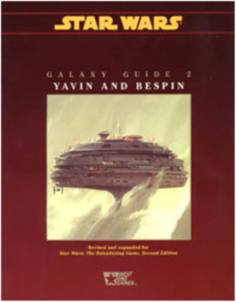 Galaxy Guide 02: Yavin and Bespin Planet Profiles