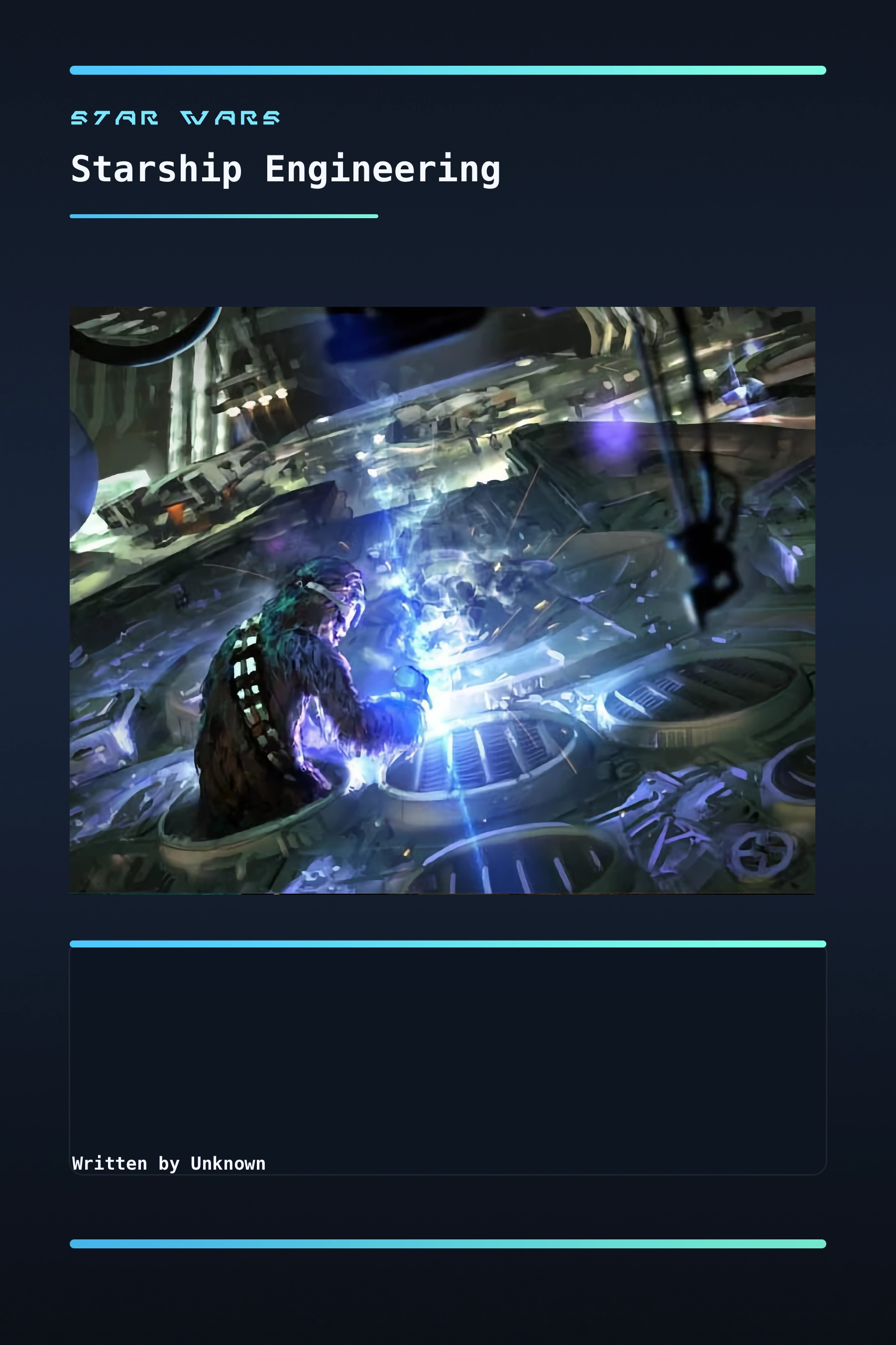 Starship Engineering